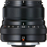 Fujifilm XF23mm F/2 R WR (Black, Retail Packing)