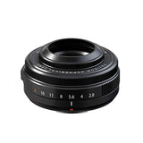 Fujifilm XF 27mm F2.8 R WR Lens (Black, Retail Packing)