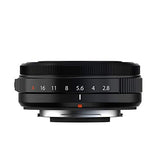 Fujifilm XF 27mm F2.8 R WR Lens (Black, Retail Packing)