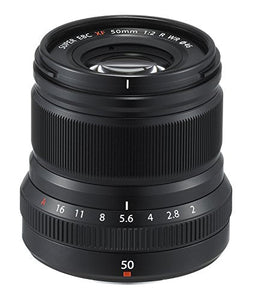 Fujifilm XF 50mm f/2 R WR Lens (Black)
