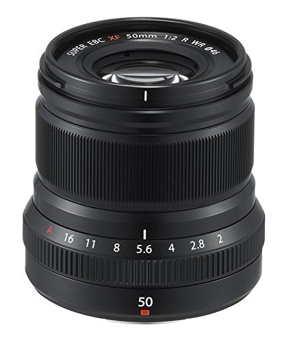 Fujifilm XF 50mm f/2 R WR Lens (Black)