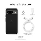 Google Pixel 8 (256GB+8GB, Obsidian)
