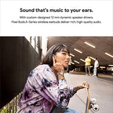 Google Pixel Buds A-Series True Wireless In-Ear Headphones (Charcoal)
