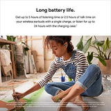 Google Pixel Buds A-Series True Wireless In-Ear Headphones (Clearly White)