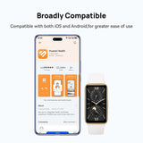 Huawei Band 9 (KIM-B19) (White Fluoroelastomer Strap)