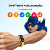 Huawei Band 9 (KIM-B19) (White Fluoroelastomer Strap)