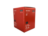 Sony E 15mm F/1.4 G Lens (SEL15F14G)