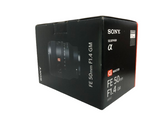 Sony FE 50mm F/1.4 GM Lens (SEL50F14GM)