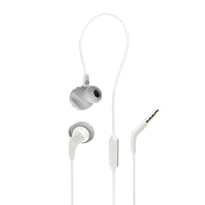 JBL Endurance RUN 2 Wired Headphone (White)