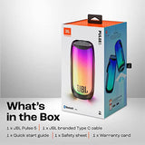 JBL Pulse 5 Portable Bluetooth Speaker (Black)