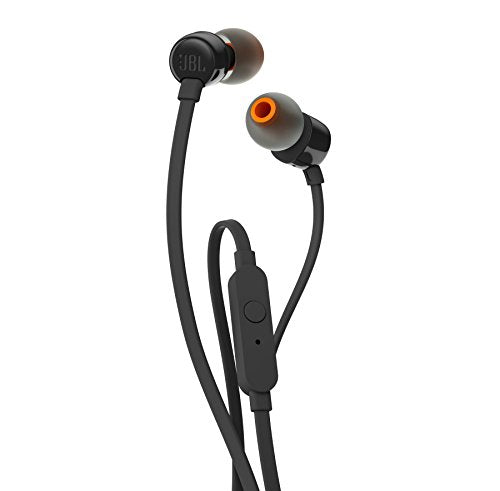 JBL T110 In-Ear Headphones (Black)