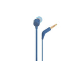 JBL T110 In-Ear Headphones (Blue)