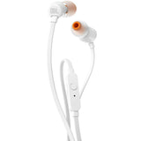 JBL T110 In-Ear Headphones (White)