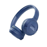 JBL Tune 510BT Wireless On-Ear Headphones (Blue)