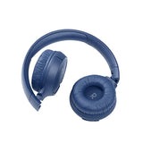 JBL Tune 510BT Wireless On-Ear Headphones (Blue)