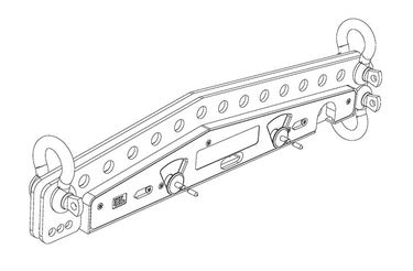 JBL VTX A8 AF EB Extension Bar