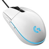 Logitech G102 Gaming Mouse (White)