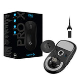 Logitech G PRO X Superlight Wireless Gaming Mouse (Black, 910-005884)