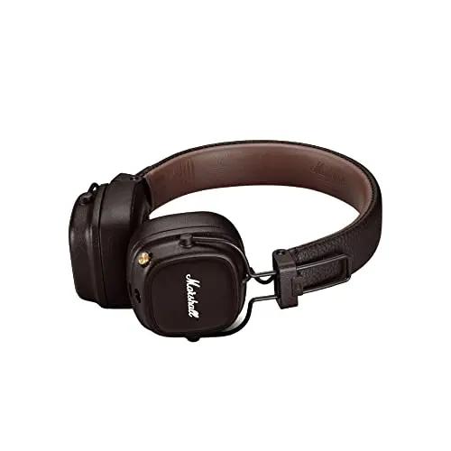 Marshall Major IV Wireless Bluetooth Headphone (Brown) - Quality