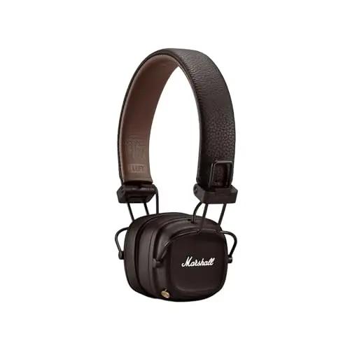 Marshall Major IV Wireless Bluetooth Headphone (Brown) - Quality