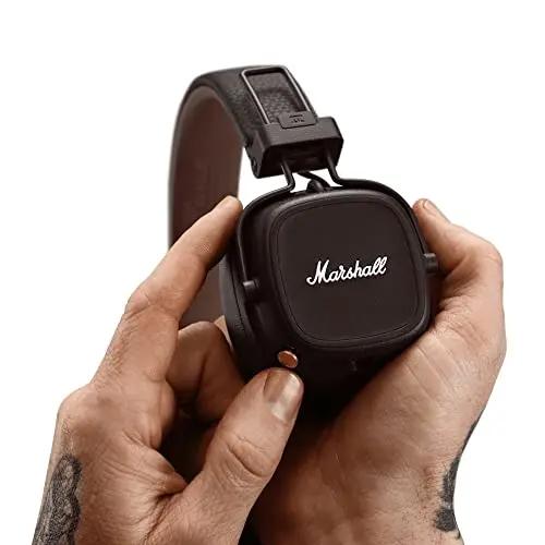 Marshall Major IV Wireless Bluetooth Headphone (Brown) - Quality