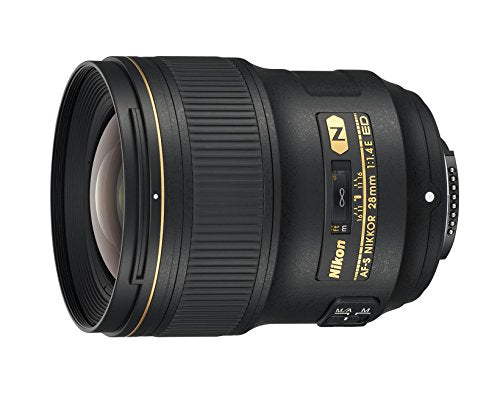 Nikon AF-S 28mm f/1.4E ED Lens (Black)