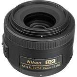 Nikon AF-S DX 35mm f/1.8G Black