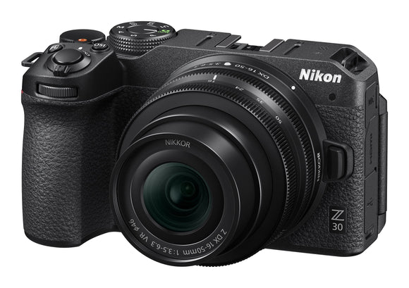 Nikon Z30 Twin Kit (Z DX 16-50mm F/3.5-6.3 VR, Z DX 50-250 F/4.5-6.3 VR)