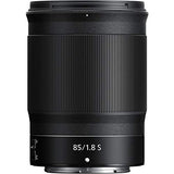 Nikon Z 85mm f/1.8 S Lens