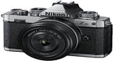 Nikon Z fc Mirrorless Digital Camera Silver with 28mm f/2.8 SE Lens