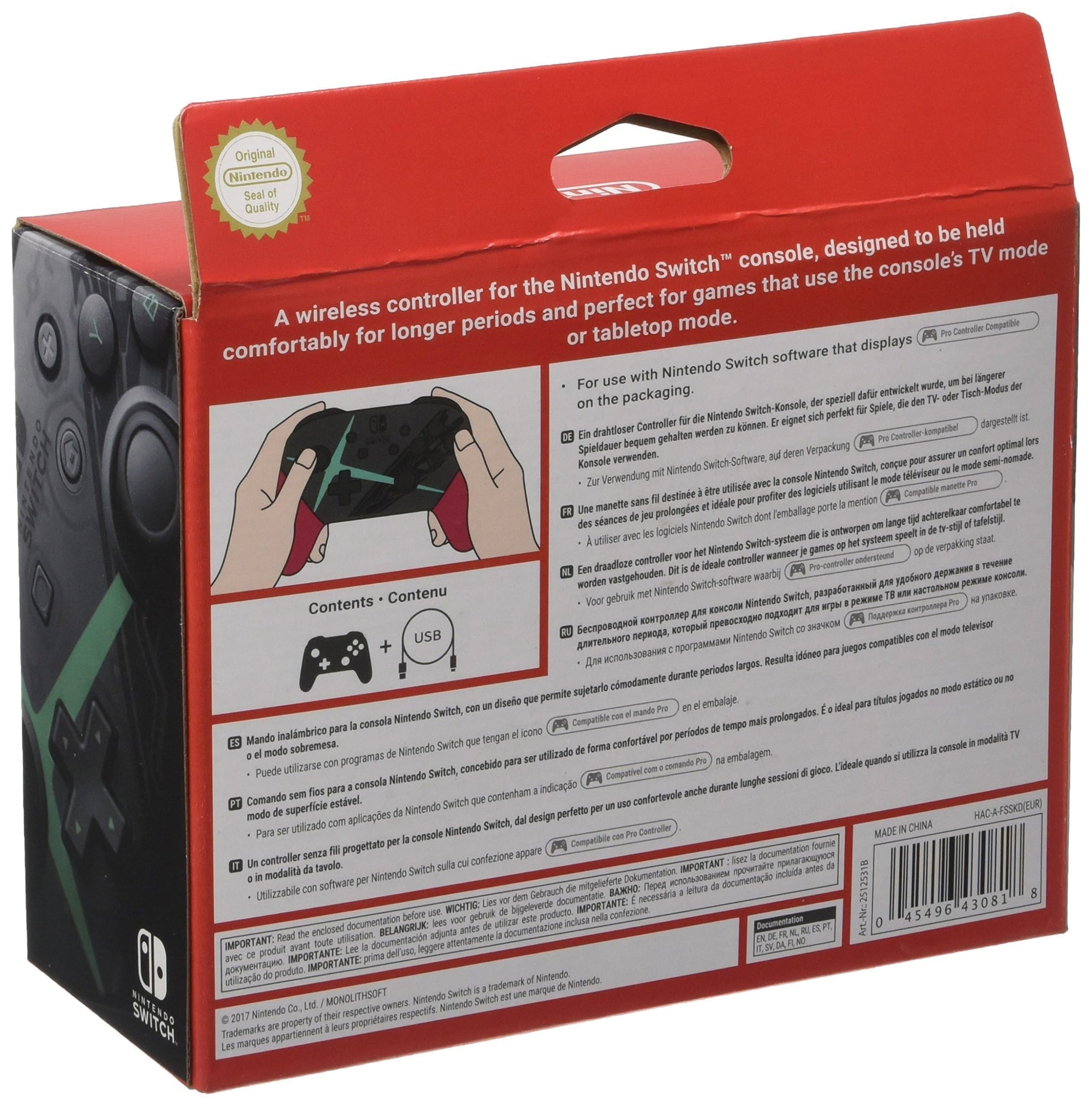 Nintendo switch xenoblade pro controller sale