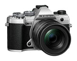 OM System OM-5 Mirrorless Camera with 12-45mm F/4 Pro Lens (Silver)