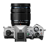 OM System OM-5 Mirrorless Camera with 12-45mm F/4 Pro Lens (Silver)