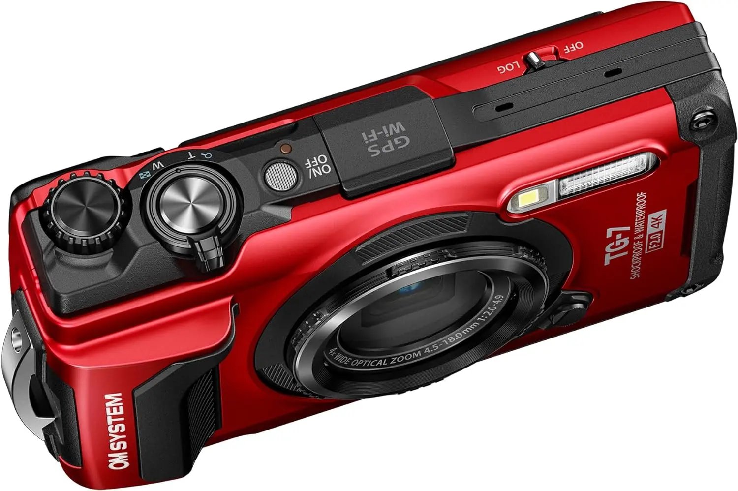 OM SYSTEM　TG-7 OM System Tough TG-7 (Red) – Norwich Cameras