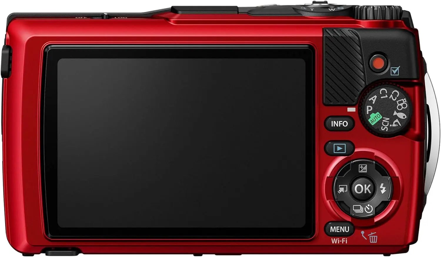 OM System Tough TG-7 (Red) – Norwich Cameras