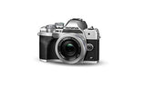 Olympus OM-D E-M10 Mark IV Kit (14-42mm EZ Lens) Silver