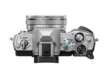 Olympus OM-D E-M10 Mark IV Kit (14-42mm EZ Lens) Silver