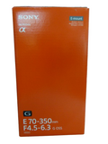 Sony E 70-350mm f/4.5-6.3 G OSS Lens (SEL70350G)