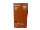 Sony FE 16-35mm f/4 PZ G Lens (SELP1635G)