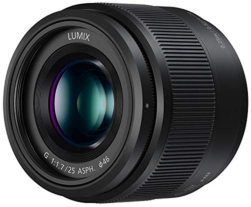 Panasonic LUMIX G 25mm F/1.7 ASPH (HH025, Retail Box) Black