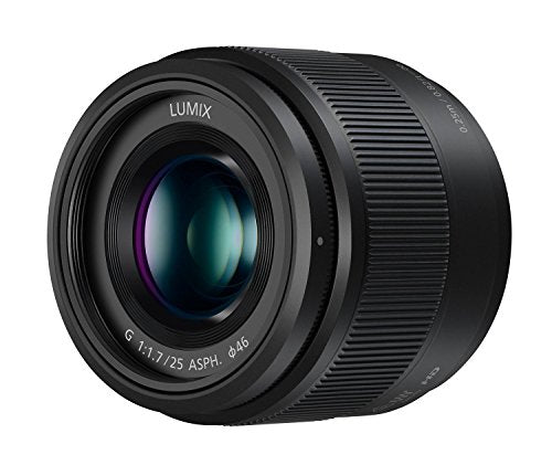 Panasonic LUMIX G 25mm F/1.7 ASPH (HH025, White Box) Black