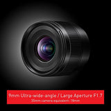 Panasonic Leica DG Summilux 9mm F/1.7 ASPH. Lens (H-X09)