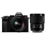 Panasonic Lumix DC-S5 Mirrorless Digital Camera with 20-60mm F3.5-5.6 Lens + Lumix S 50 f1.8 (S-S50) TBC
