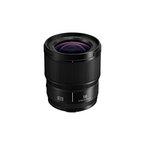 Panasonic Lumix S 18mm F/1.8 Ultra-Wide-Angle Lens (S-S18)