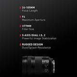 Panasonic Lumix S 24-105mm f/4 Macro O.I.S. Lens (S-R24105)