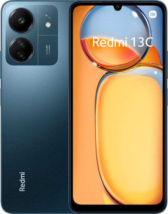Redmi 13C (Global, 4G) (128GB+6GB, Navy Blue)
