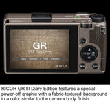 Ricoh GR III Diary Edition Digital Camera