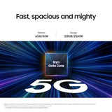Samsung Galaxy A25 (A256E-DSN, 5G) (128GB+6GB, Light Blue)