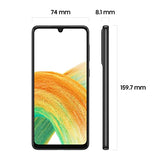 Samsung Galaxy A33 (A336B DSN) (128GB+6, Awesome Black) - Norwich Cameras