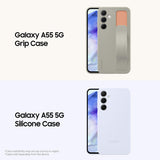 Samsung Galaxy A55 (A556E DS) (256GB+8GB, Awesome Ice Blue)